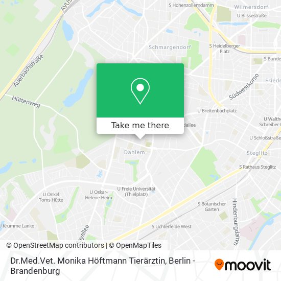 Dr.Med.Vet. Monika Höftmann Tierärztin map