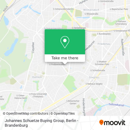 Johannes Schuetze Buying Group map