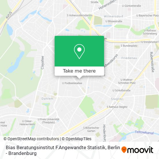 Bias Beratungsinstitut F.Angewandte Statistik map