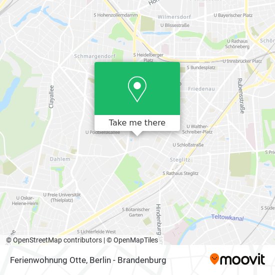 Ferienwohnung Otte map