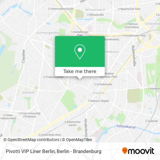 Pivotti VIP Liner Berlin map