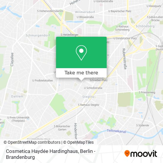 Cosmetica Haydée Hardinghaus map