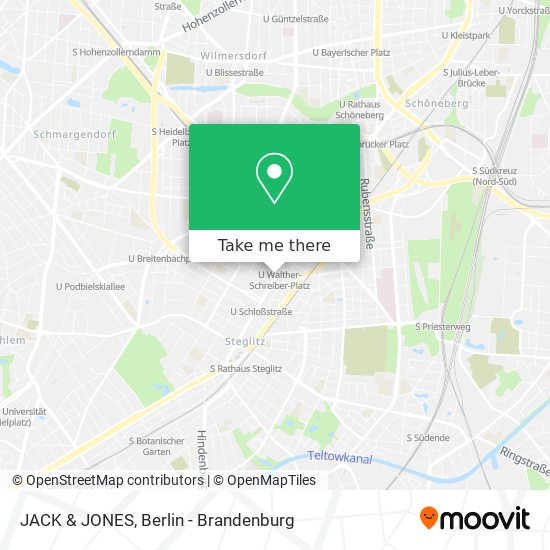 JACK & JONES map