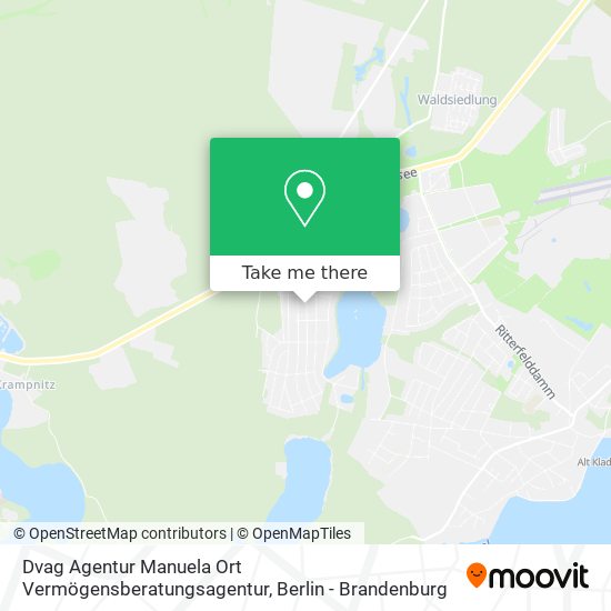 Dvag Agentur Manuela Ort Vermögensberatungsagentur map