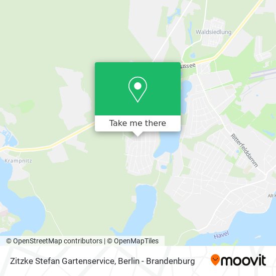 Zitzke Stefan Gartenservice map