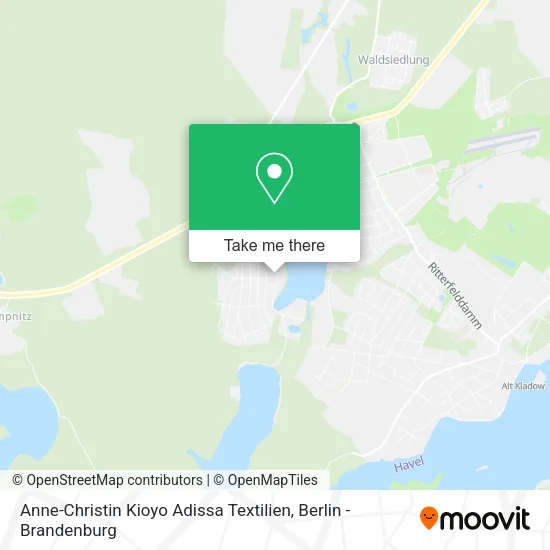 Карта Anne-Christin Kioyo Adissa Textilien