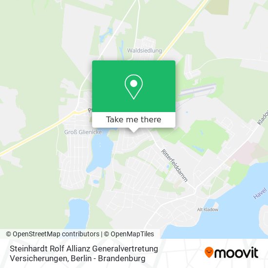 Steinhardt Rolf Allianz Generalvertretung Versicherungen map