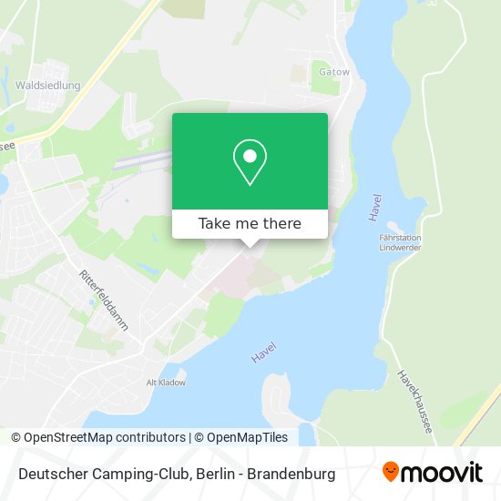 Deutscher Camping-Club map