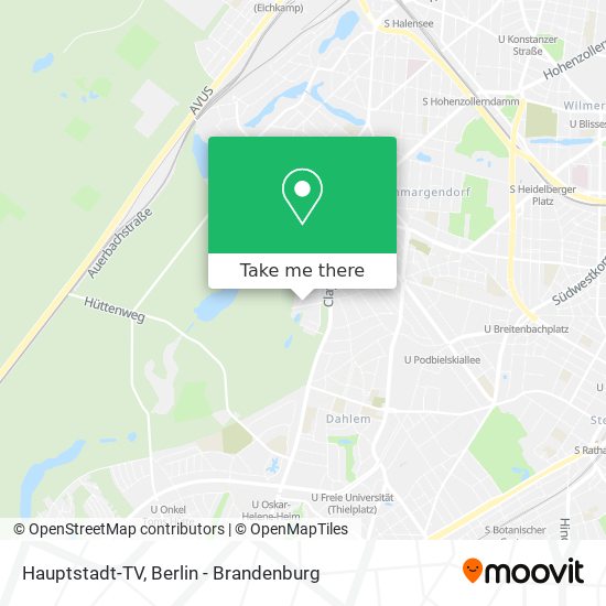 Hauptstadt-TV map