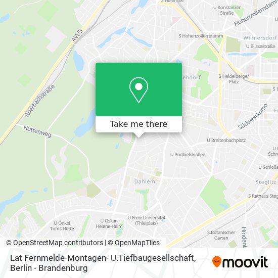 Lat Fernmelde-Montagen- U.Tiefbaugesellschaft map