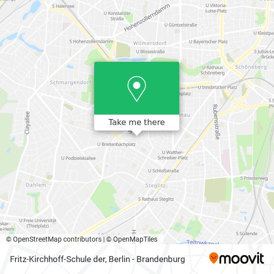 Fritz-Kirchhoff-Schule der map