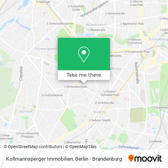 Карта Kollmannsperger Immobilien