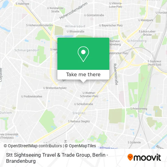 Карта Stt Sightseeing Travel & Trade Group