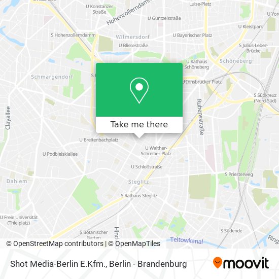 Карта Shot Media-Berlin E.Kfm.