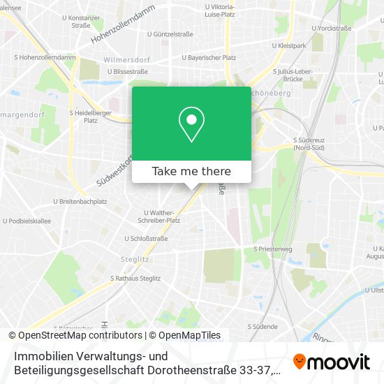 Immobilien Verwaltungs- und Beteiligungsgesellschaft Dorotheenstraße 33-37 map