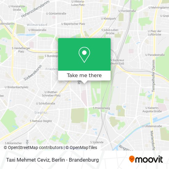 Taxi Mehmet Ceviz map