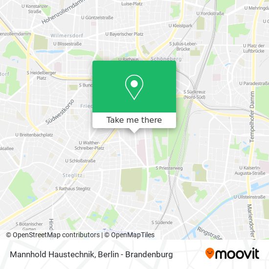 Mannhold Haustechnik map