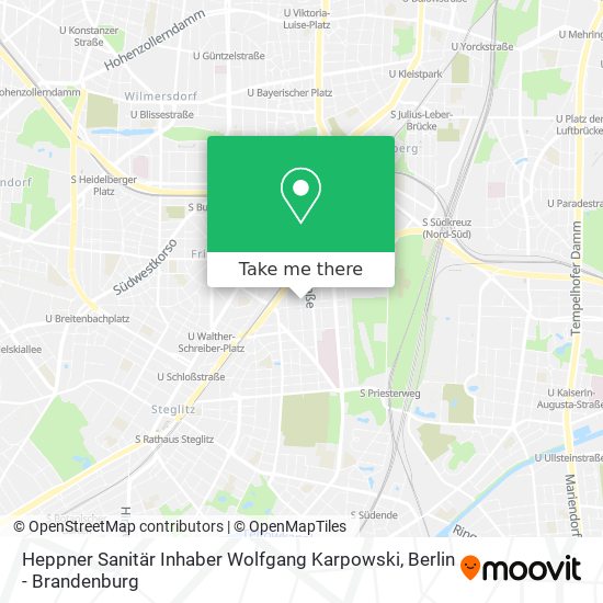 Heppner Sanitär Inhaber Wolfgang Karpowski map