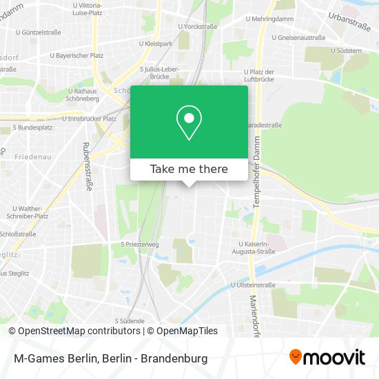 M-Games Berlin map