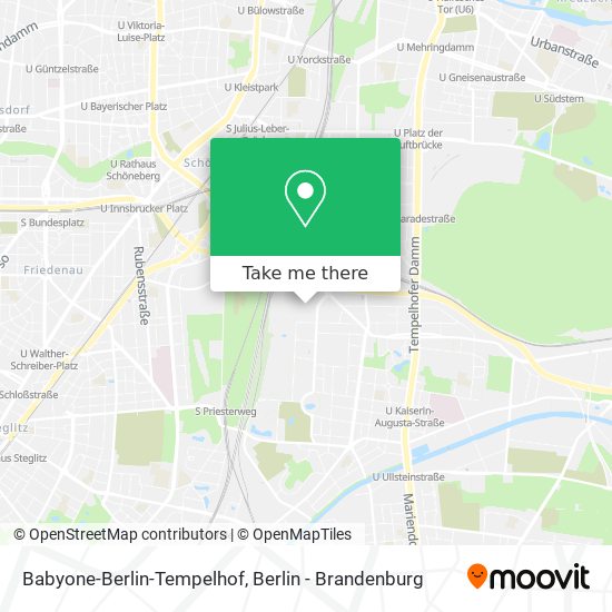 Babyone-Berlin-Tempelhof map