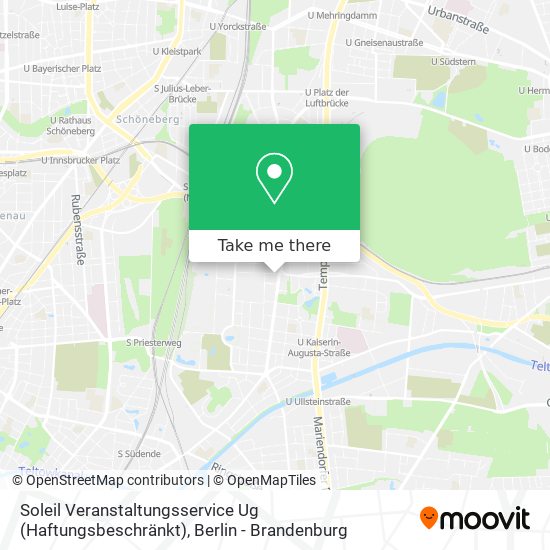 Soleil Veranstaltungsservice Ug (Haftungsbeschränkt) map