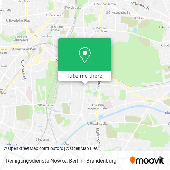 Reinigungsdienste Nowka map