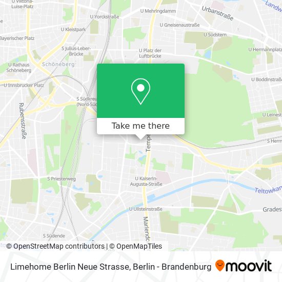 Limehome Berlin Neue Strasse map