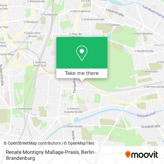 Renate Montigny Maßage-Praxis map
