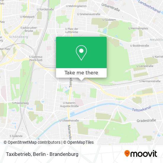 Taxibetrieb map