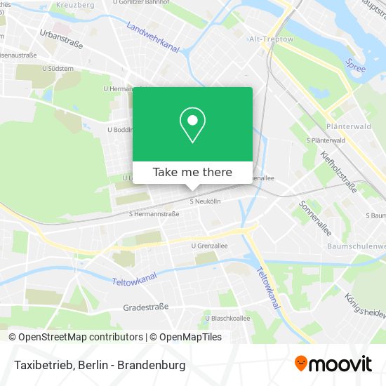 Taxibetrieb map