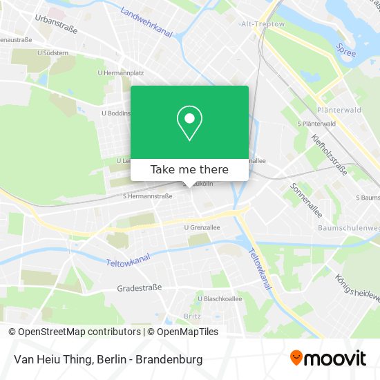 Van Heiu Thing map