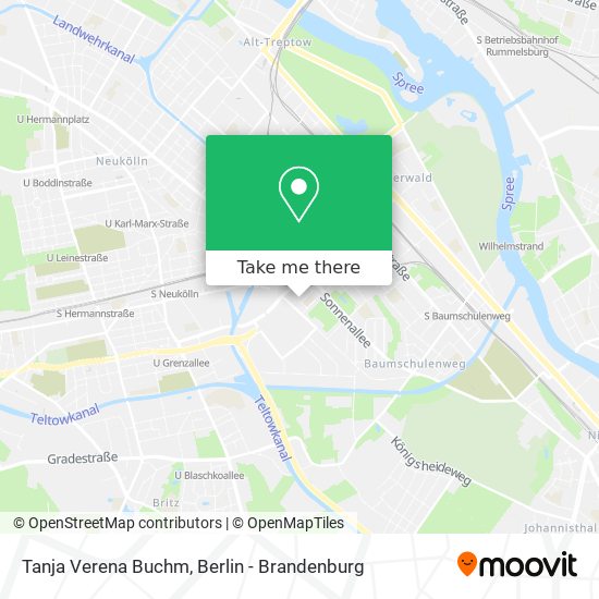 Tanja Verena Buchm map