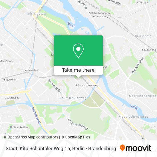 Карта Städt. Kita Schöntaler Weg 15