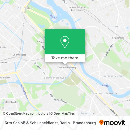 Rrm Schloß & Schlüsseldienst map