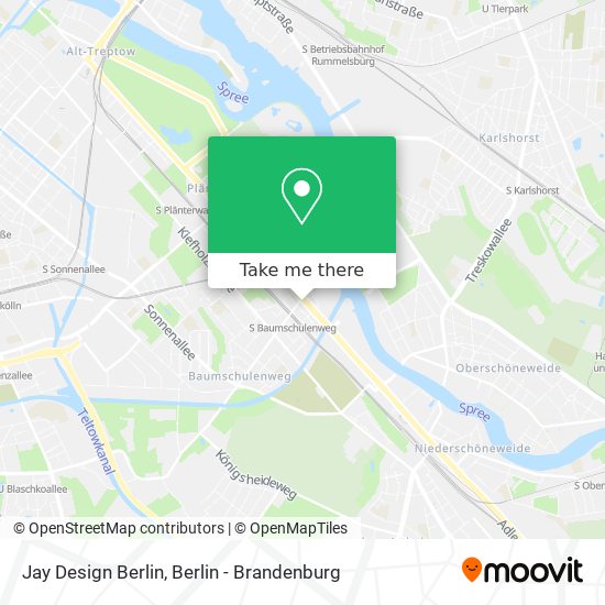 Карта Jay Design Berlin