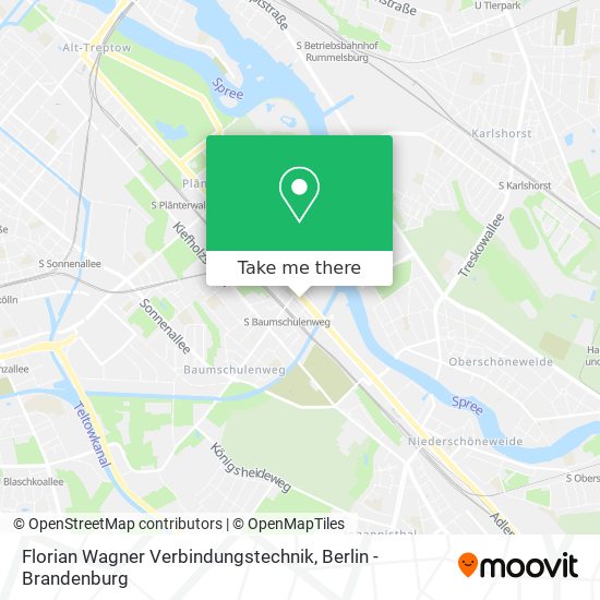Карта Florian Wagner Verbindungstechnik