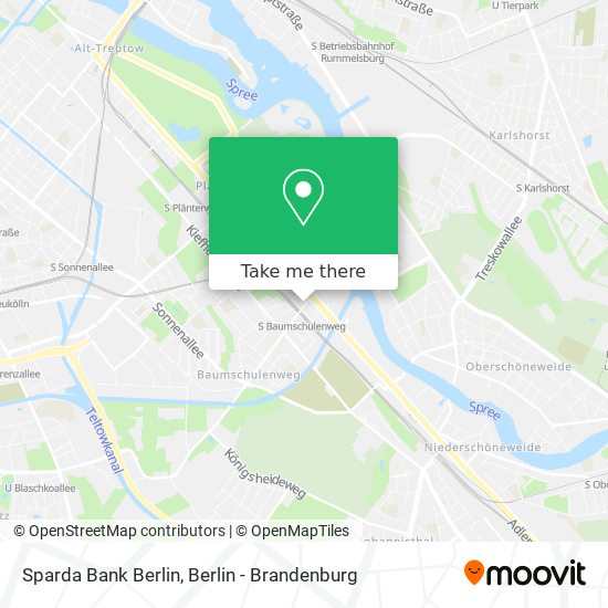 Sparda Bank Berlin map