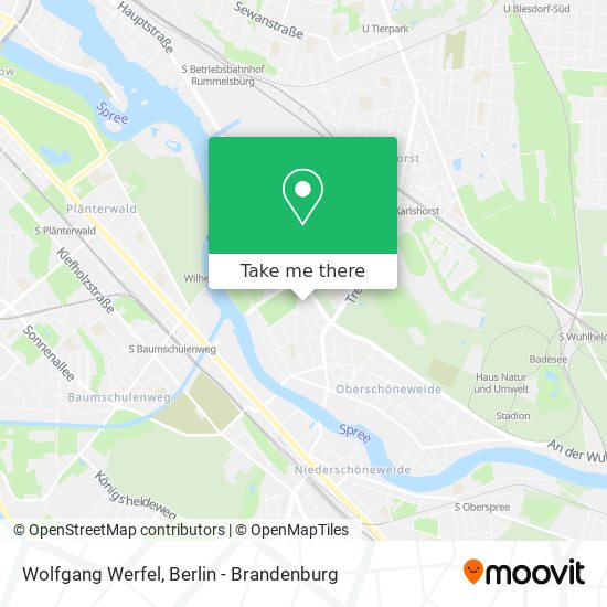 Карта Wolfgang Werfel