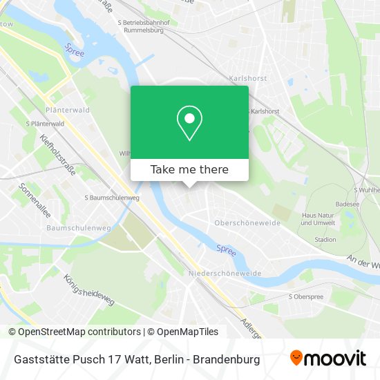 Gaststätte Pusch 17 Watt map