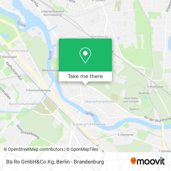 Bä Ro GmbH&Co.Kg map