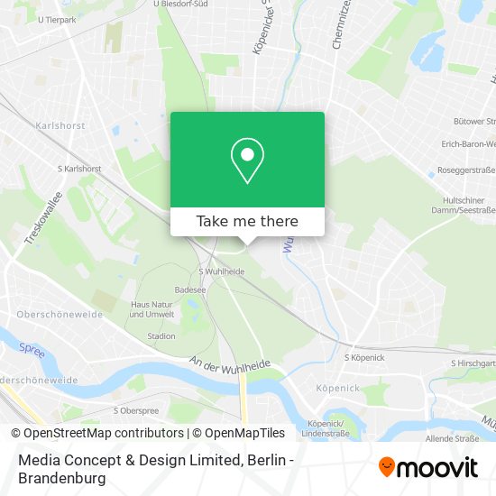 Media Concept & Design Limited map