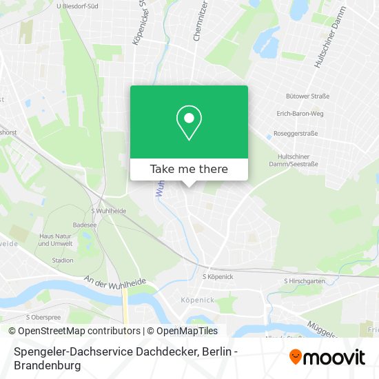 Spengeler-Dachservice Dachdecker map