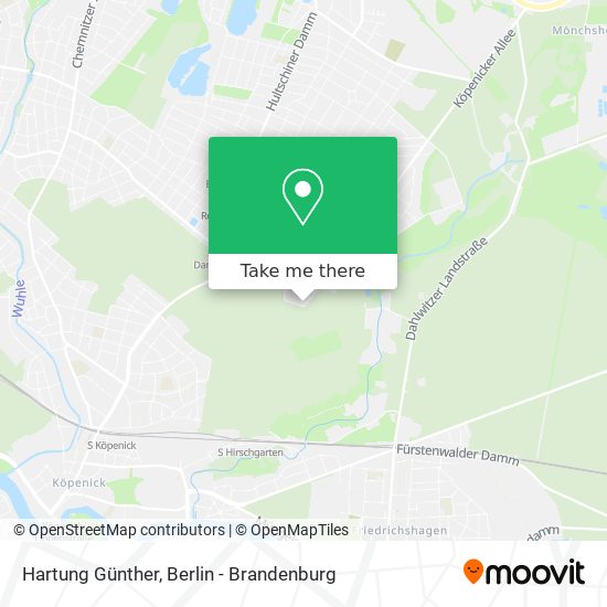 Карта Hartung Günther