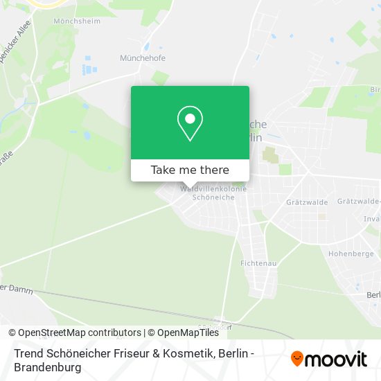 Trend Schöneicher Friseur & Kosmetik map