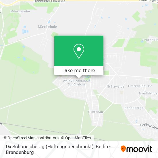Dx Schöneiche Ug (Haftungsbeschränkt) map