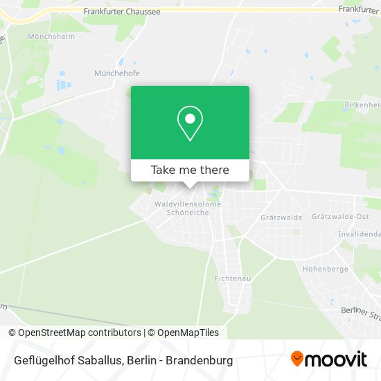 Geflügelhof Saballus map