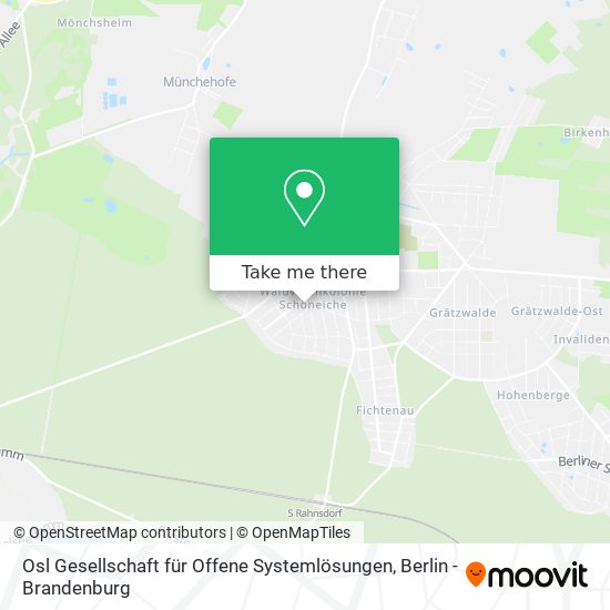 Osl Gesellschaft für Offene Systemlösungen map