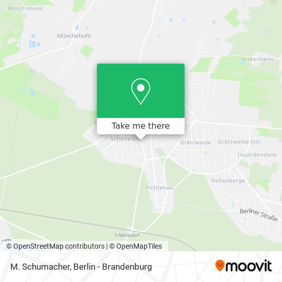 M. Schumacher map
