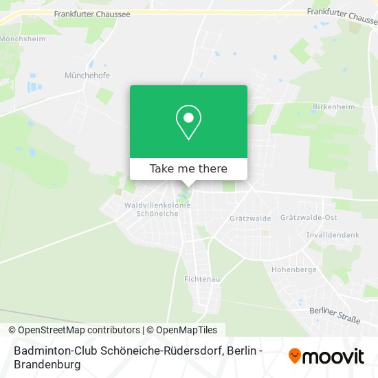 Badminton-Club Schöneiche-Rüdersdorf map