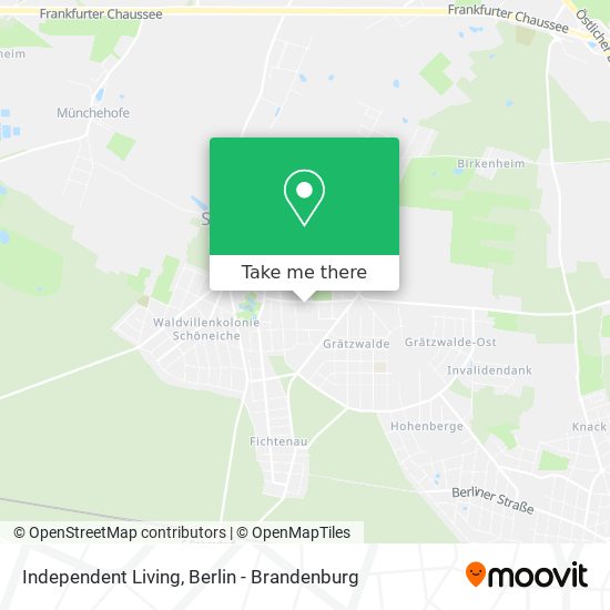 Independent Living map